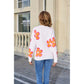 Denver Orange Bloom Pop Sweater