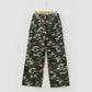 Layne Dark Green Camo Cargo Wide Leg Pants