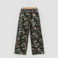 Layne Dark Green Camo Cargo Wide Leg Pants