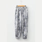 Donatella Grey Camo Print Cozy Drawstring Elastic Waist Jogger Pants