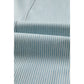 Dulcie Sky Blue Stripe Mid Rise Drawstring Waist Jeans