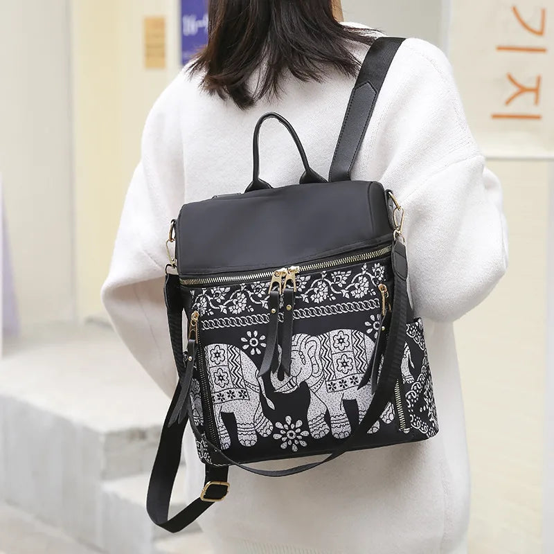 Tribal Elephant Backpack