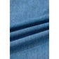 Elfrida Dusk Blue Ruffled Hem Wide Leg Chambray Pants