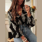 Esmira Chic Noir Floral Blouse