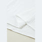 SALE!!!  Floralina White Crinkled Lace Sleeve Collared V Neck Blouse  SALE!!!