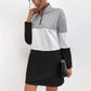 Florence Varsity Vibe Zip Collar Dress