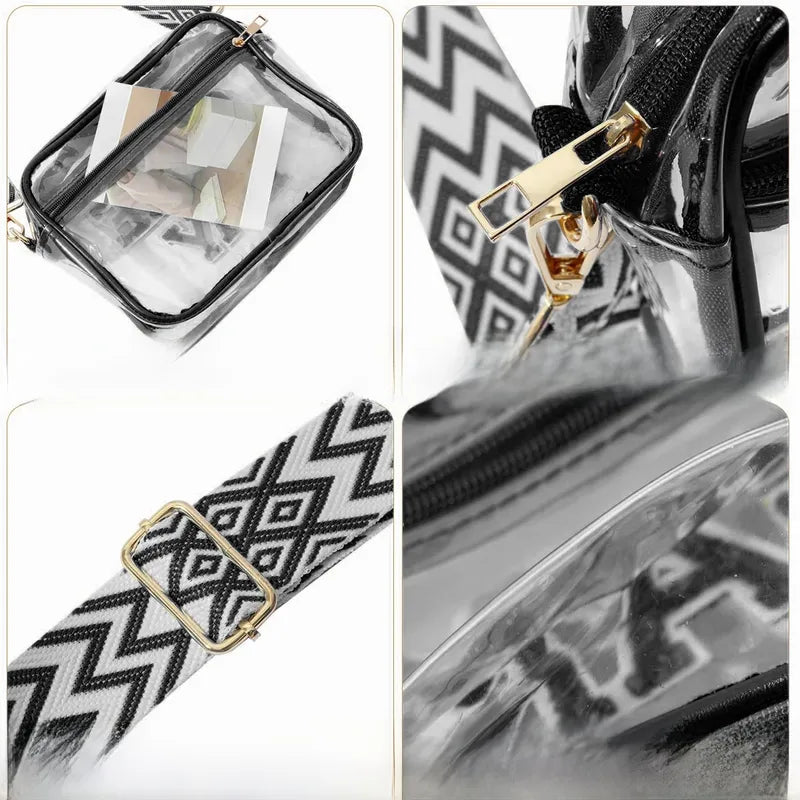 Clear Game Day Stadium Bag - 6 Colors