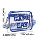 Clear Game Day Stadium Bag - 6 Colors