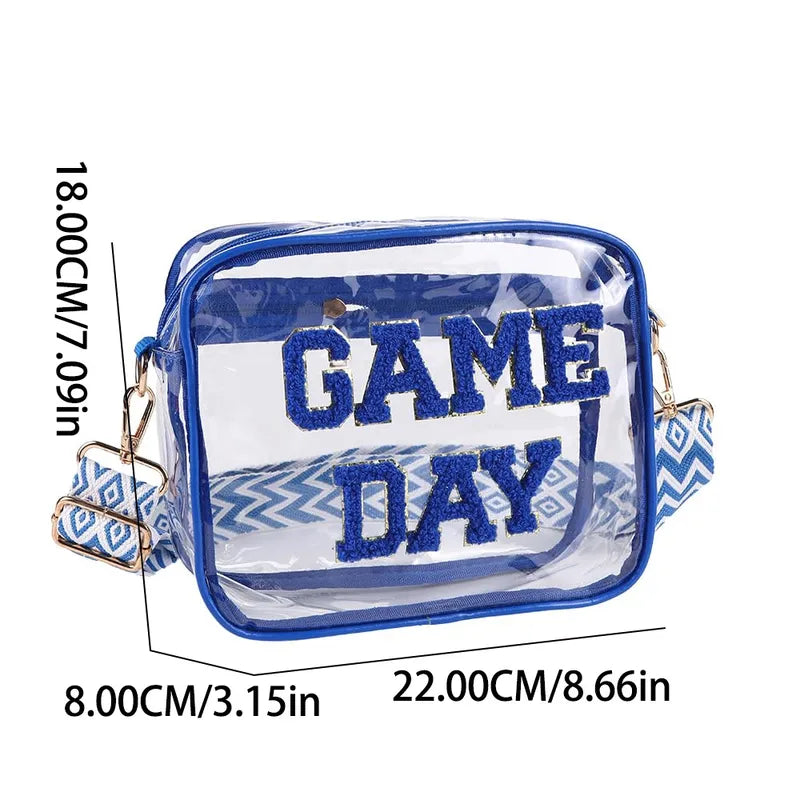 Clear Game Day Stadium Bag - 6 Colors