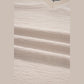 Geneva Contrast Scallop Trim V Neck Long Sleeve Blouse