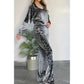 Gertie Leopard Print Two Piece Zipped Lounge Set - 3 Colors