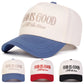 God is Good Embordered Baseball Cap - 3 Colors