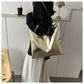 Glossy Metallic Tote - 5 Colors