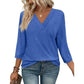 Goldie Blue 3/4 Sleeve Tee Shirt