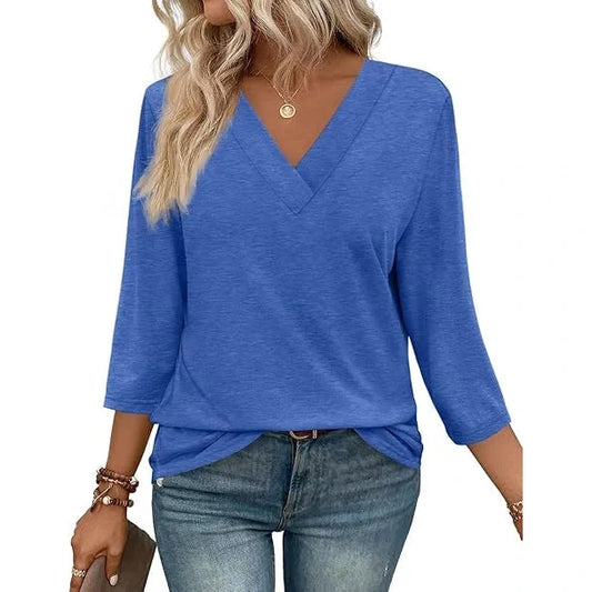 Goldie Blue 3/4 Sleeve Tee Shirt