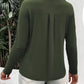 Eleanora Lapel Button Up Long Sleeve Blouse - 6 Colors