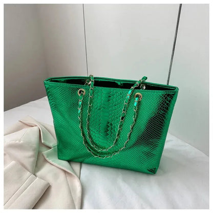 Metallic Mood: Statement Carryalls - 4 Colors