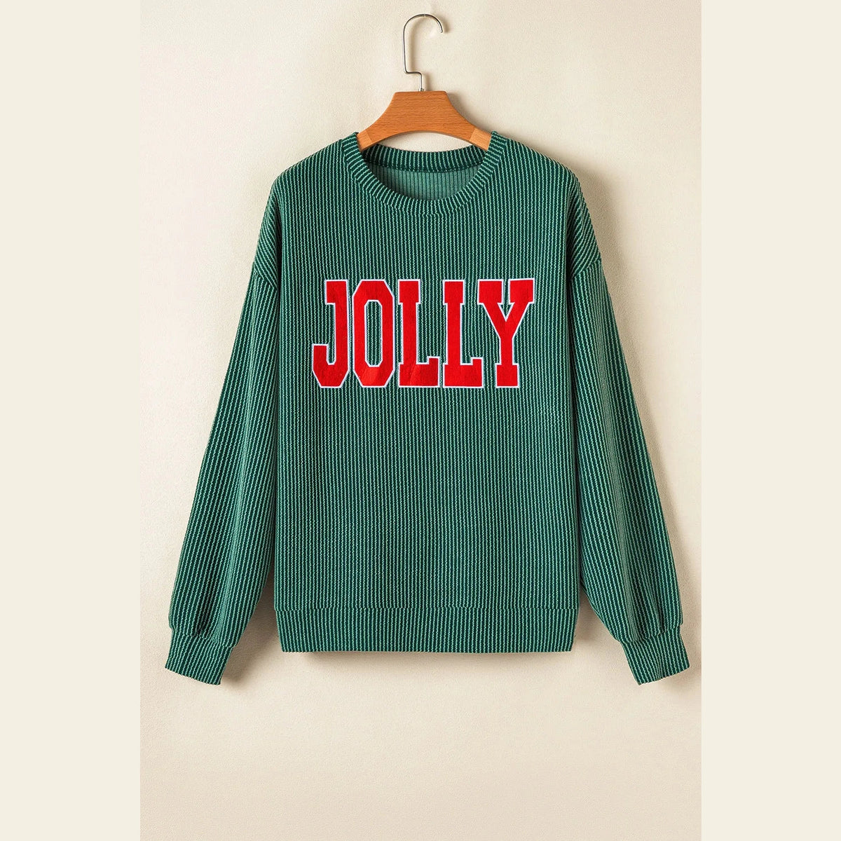 Evergreen JOLLY Corded Long Sleeve Top and Pockets Pants Set