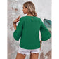 Manda Three-quarter Butterfly Sleeve Top - 5 Colors