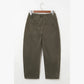Vada Four Leaf Clover Square Patch Pocket Ankle-length Barrel Jeans