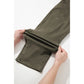 Vada Four Leaf Clover Square Patch Pocket Ankle-length Barrel Jeans