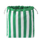 Adalyn Striped Travel Pouches for Makeup & Daily Essentials  - 6 Colors