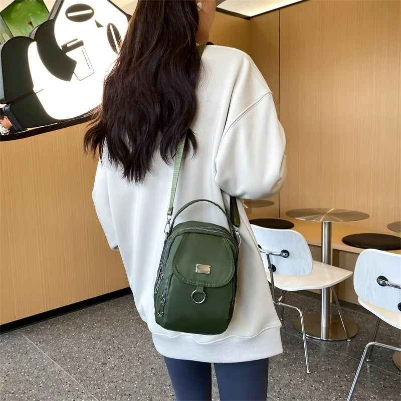 Multi-Zip Crossbody Bag - 6 Colors