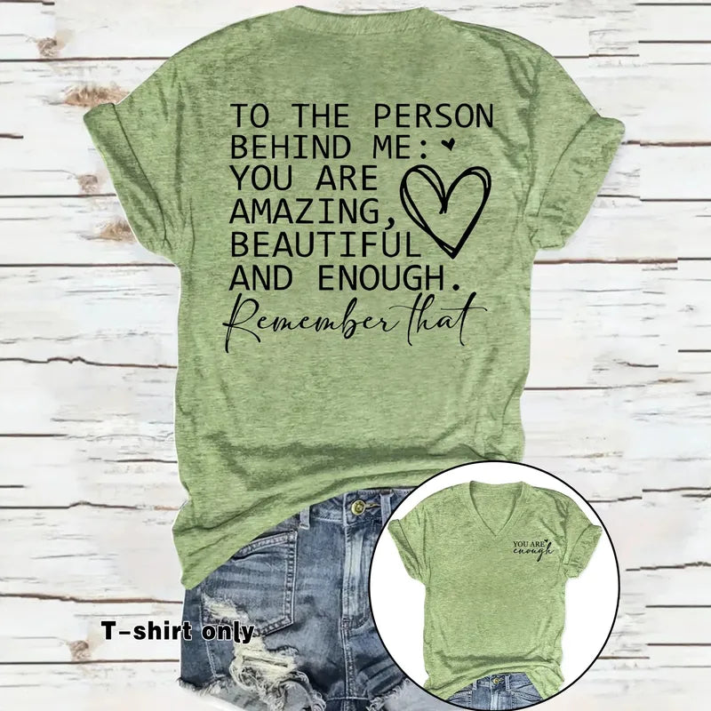 You Are Enough Tee - 4 Colors