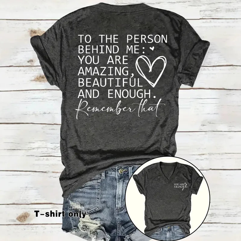 You Are Enough Tee - 4 Colors