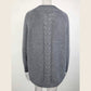 Laverna Grey Turtleneck Batwing Sleeve Oversized Chunky Knitted Sweater