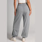 Dodie Grey Smocked High Waist Joggers