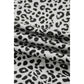 Zaza Grey Animal Print Wide Leg Terry Knit Pants