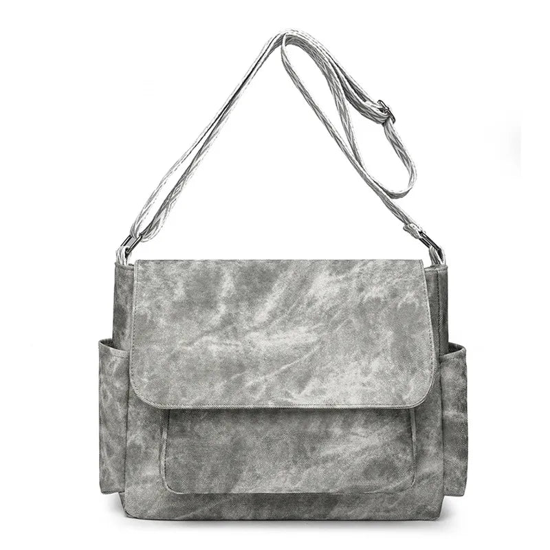 Kasey Everyday Flap PU Leather Bag with Adjustable Strap - 6 Colors