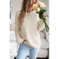 Hally Ivory Cable Comfort Sweater