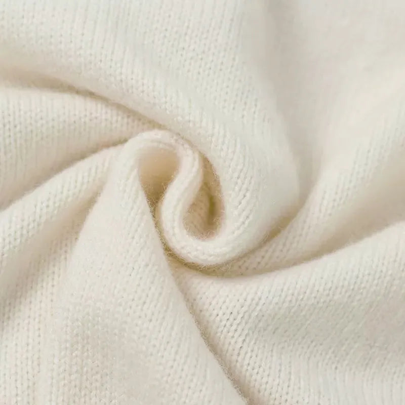 Hally Ivory Cable Comfort Sweater