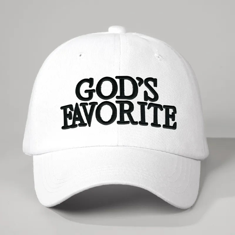 God's Favorite Embroidered Baseball Cap - 6 Colors