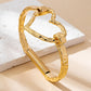 Heart Shaped Spring Bracelet