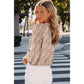 Hilma Bohemian Floral Puff Sleeve Full Button Shirt