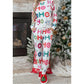 Ho Ho Ho Print Long Sleeve Lounge Set