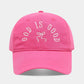 God is Good Embroidered Baseball Cap - 9 Colors