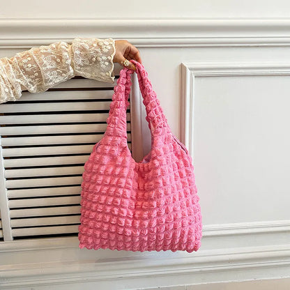 Pippa Waffle‑Style Everyday Tote - 5 Colors