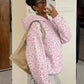 Isadora Pink Leopard Hoodie