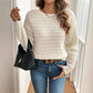 Isha Soft Charm Bow-Back Knit Sweater