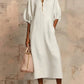 Whitley Zip‑Front Midi Silhouette - 4 Colors