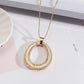 Oval Sweater Chain Necklace - 3 Colors