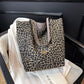 Janay Classic Leopard Carryall Bag