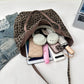 Janay Classic Leopard Carryall Bag
