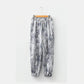 SALE!!!  Janette Grey Camo Print Cozy Drawstring Elastic Waist Jogger Pants