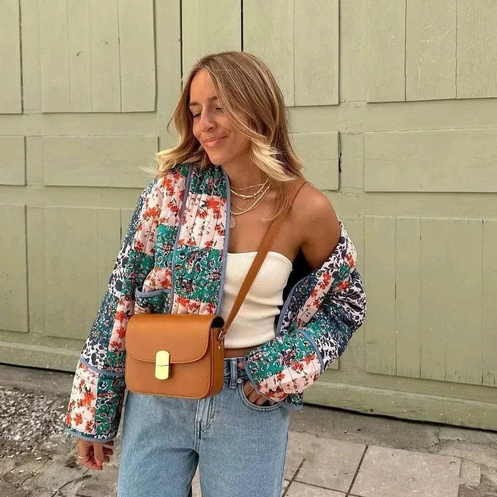 Jasna Floral Quilted Jacket - 2 Colors