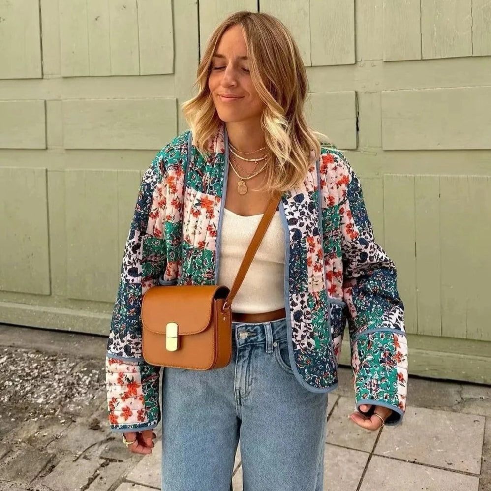 Jasna Floral Quilted Jacket - 2 Colors